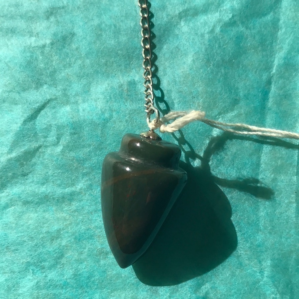 Beautiful Bloodstone Pendulum